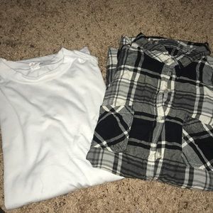 Two Women's Dress Shirts